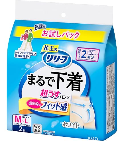 Amazon | リリーフ まるで下着1回分 女性用 ピンクローライズM17枚入り
